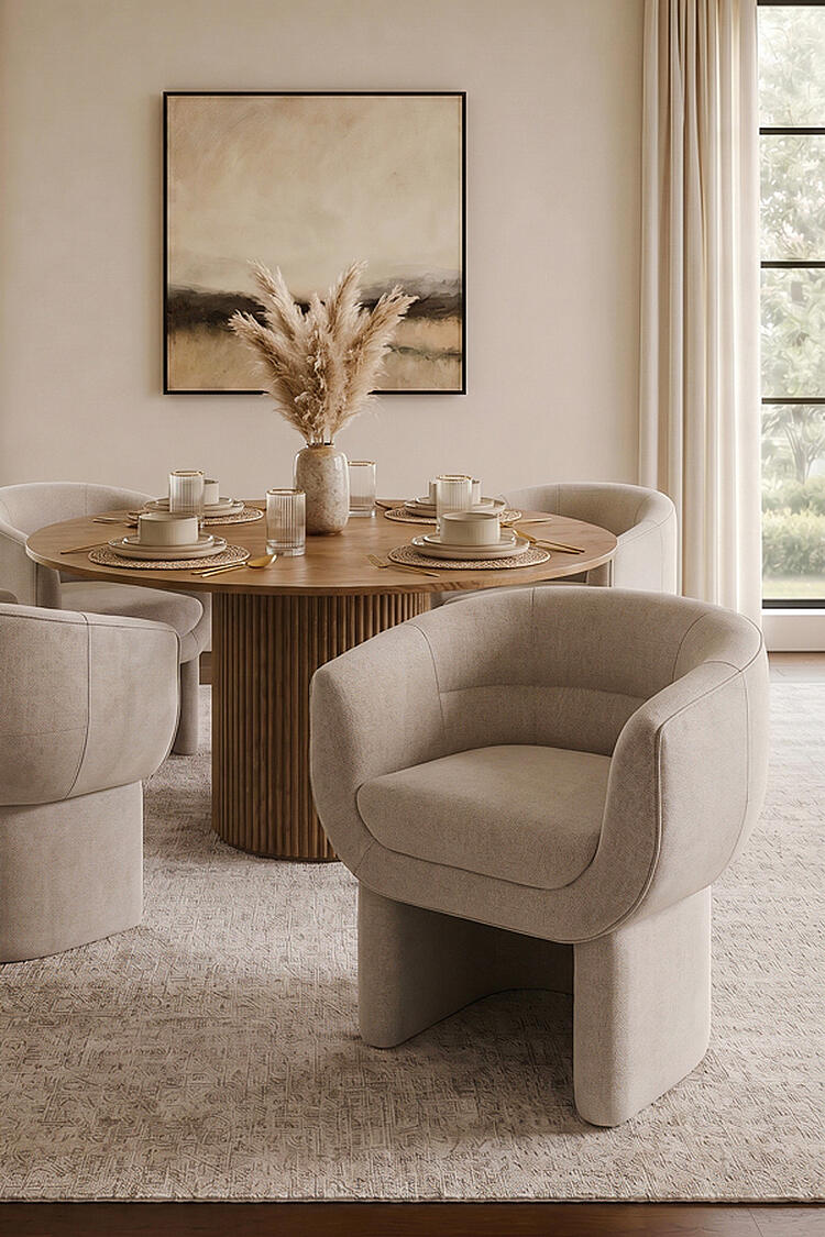 Maeve Dining Chair - Taupe