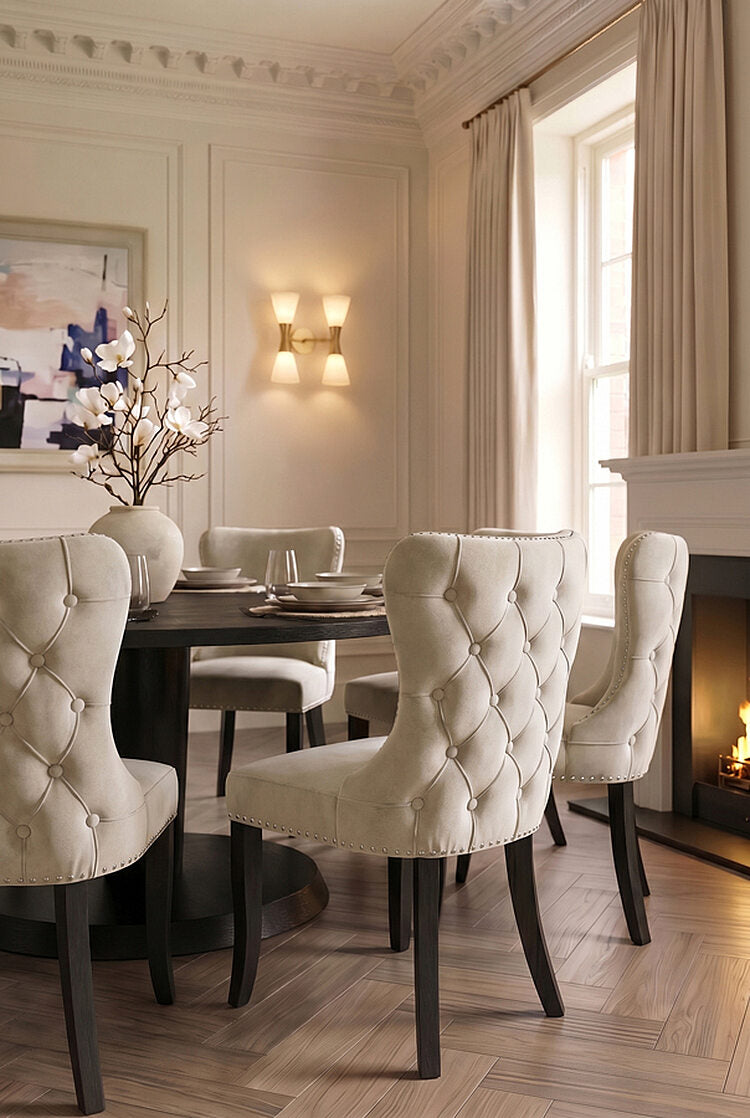 Margonia Dining Chair - Sand white
