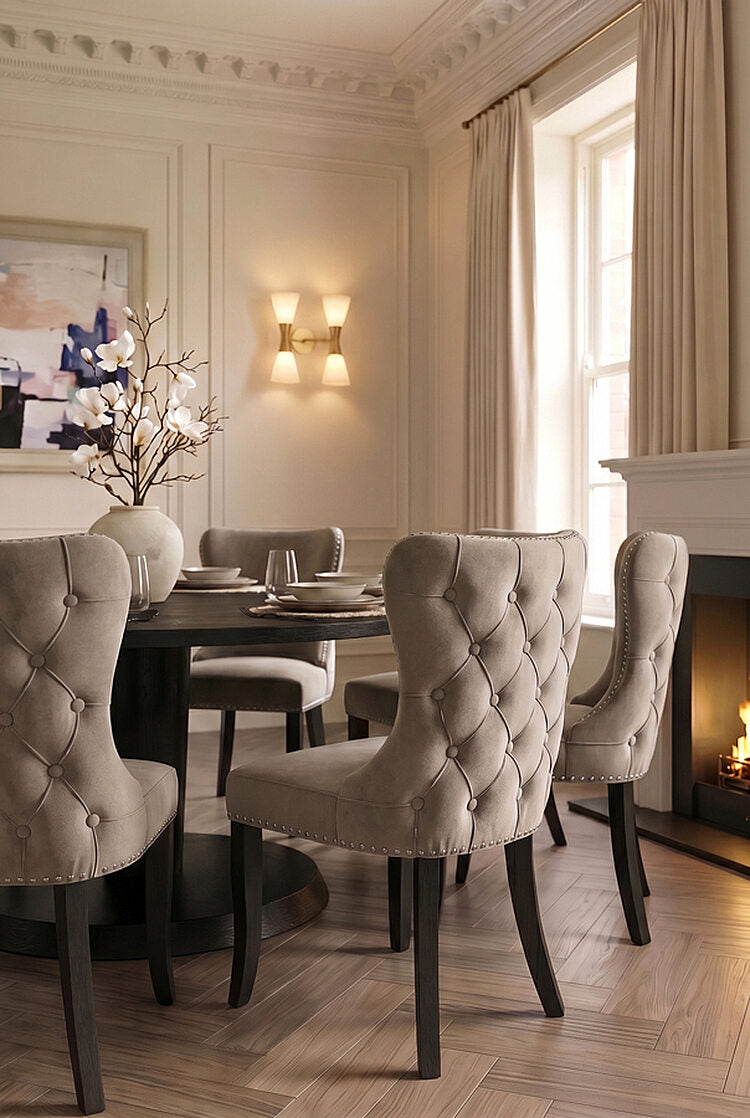 Margonia Dining Chair - Taupe