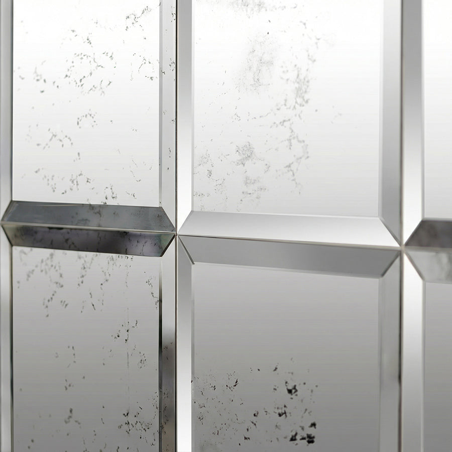 Mirrored Vintage Effect Square Wall Tiles Pack
