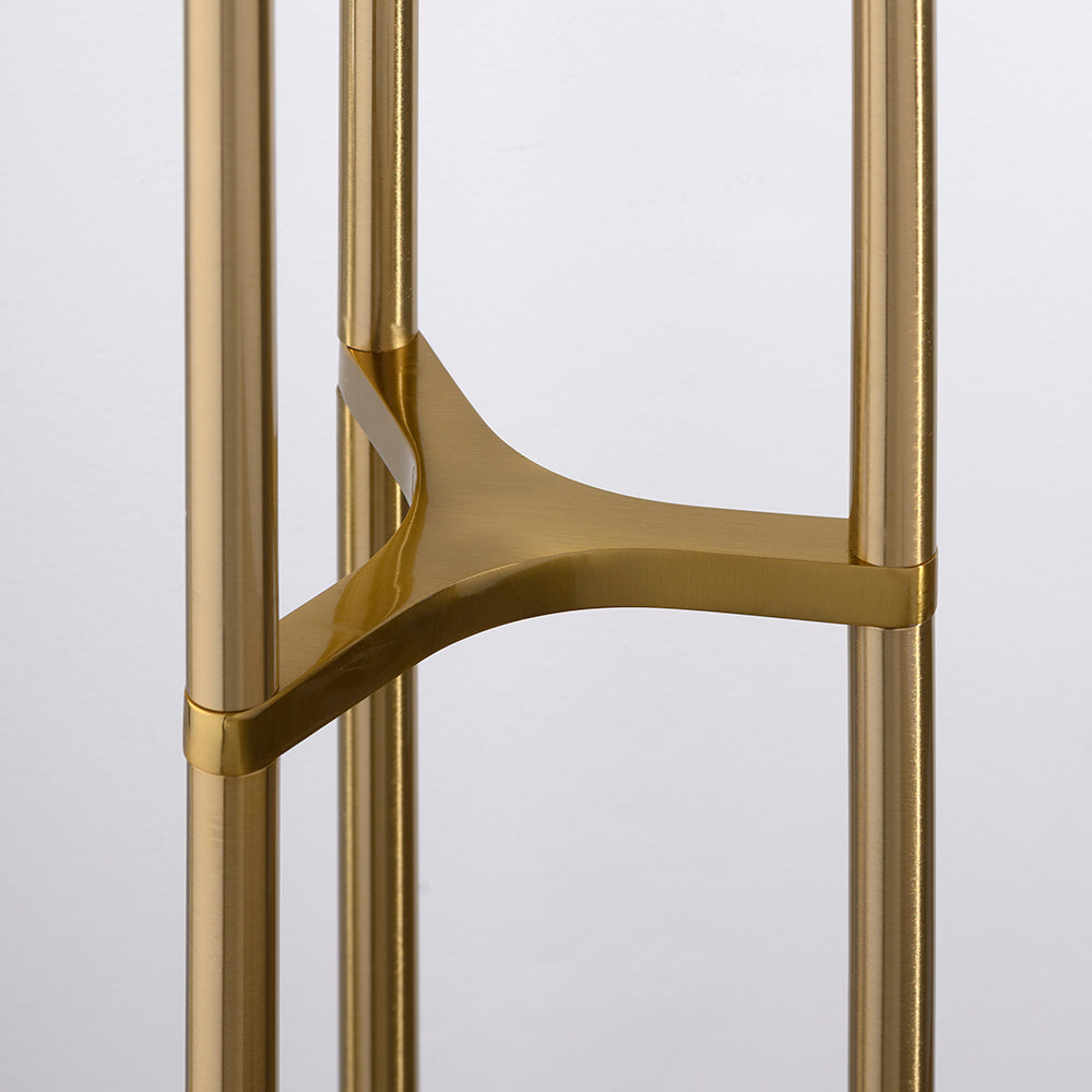 Moray Floor Light Brass