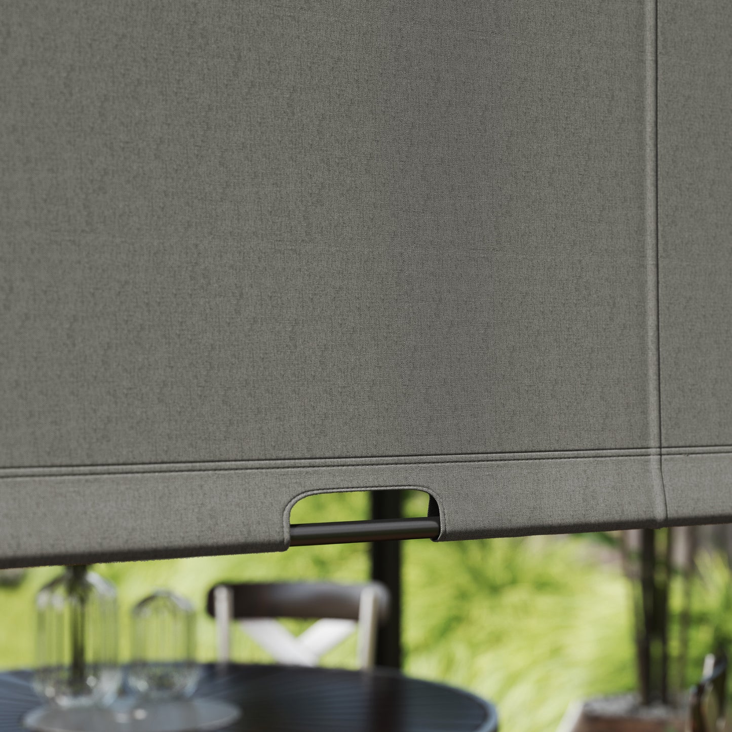 3 x 3(m) Pergola Metal Gazebo Outdoor Sun Shade Shelter Canopy