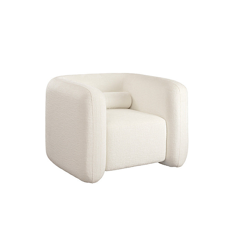 Munich Armchair – Ivory Chenille