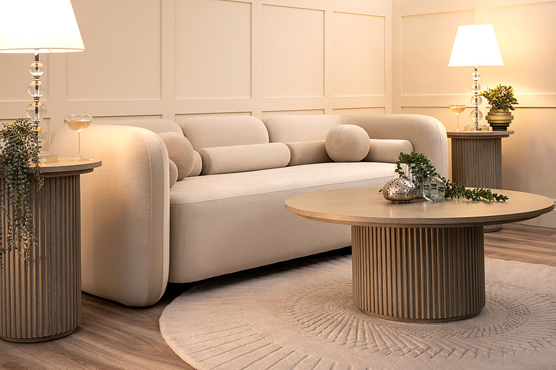 Ophelia Washed Grey Oak Coffee Table