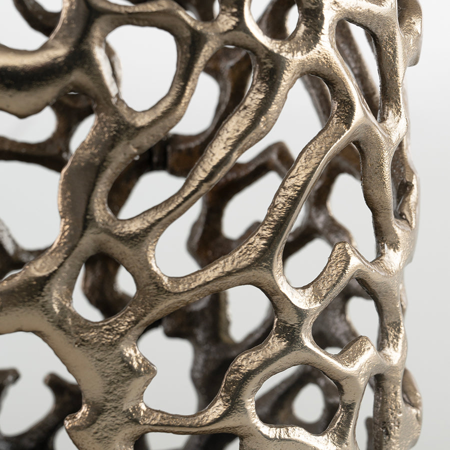 Nassau Coral Lantern Brass