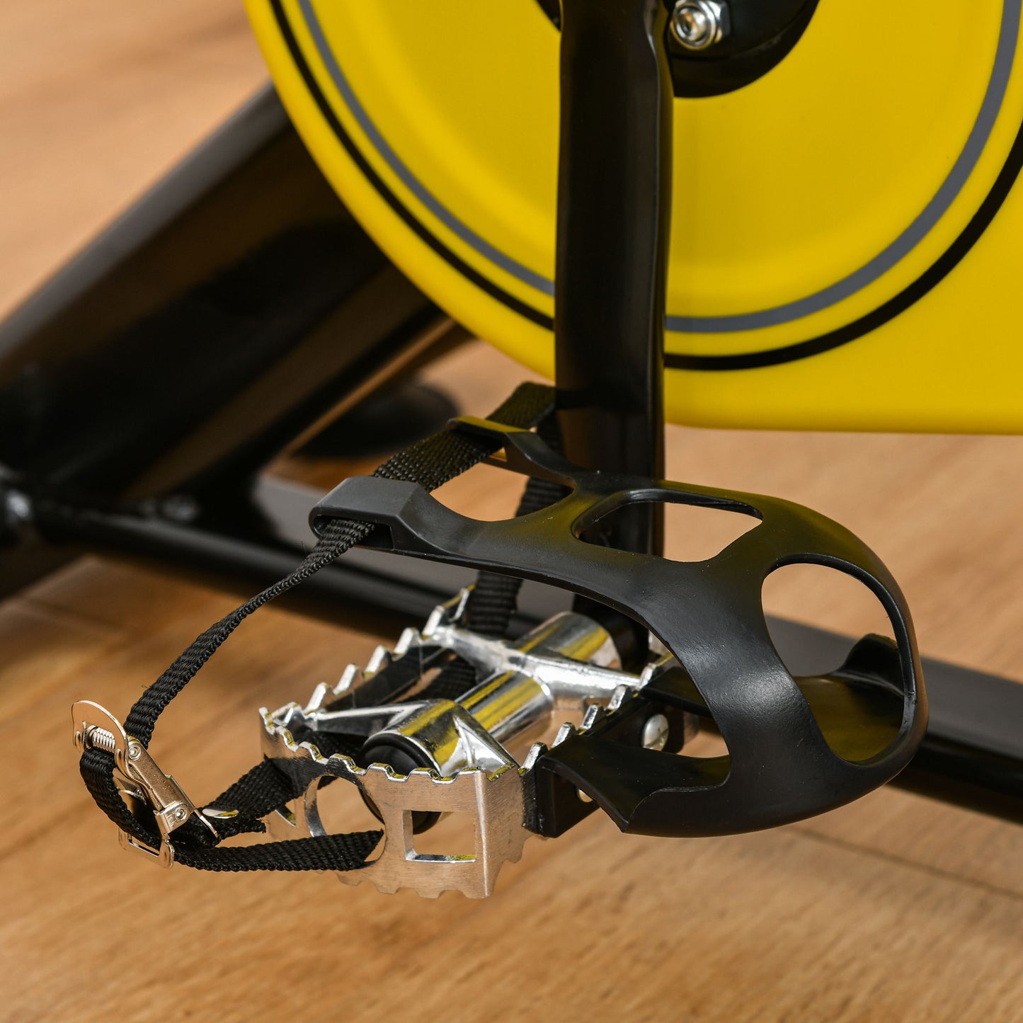 Exercise Bike w/ 6kg Flywheel Belt Drive, Adjustable Resistance