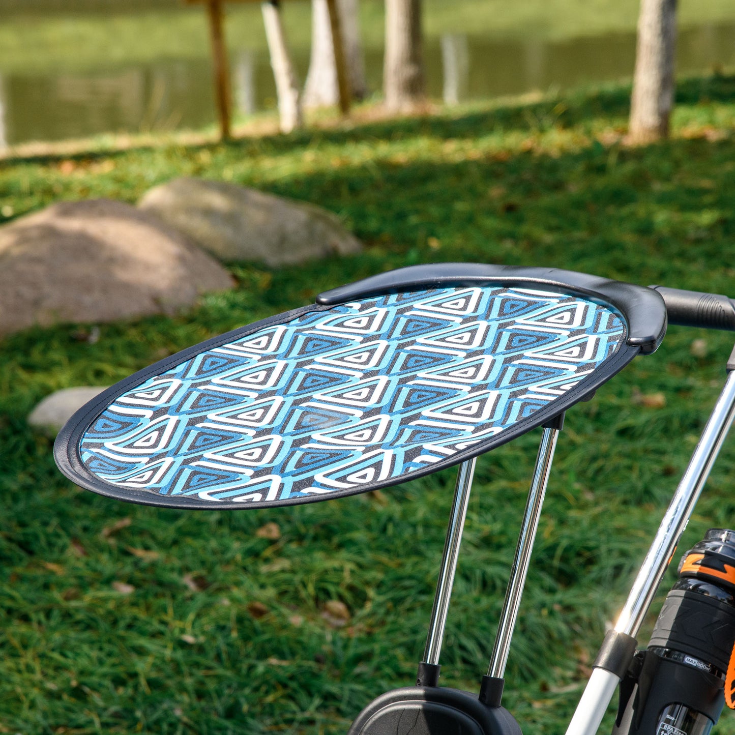 6 in 1 Kids Tricycle w/ Removable Handle for 1.5+ year, Blue