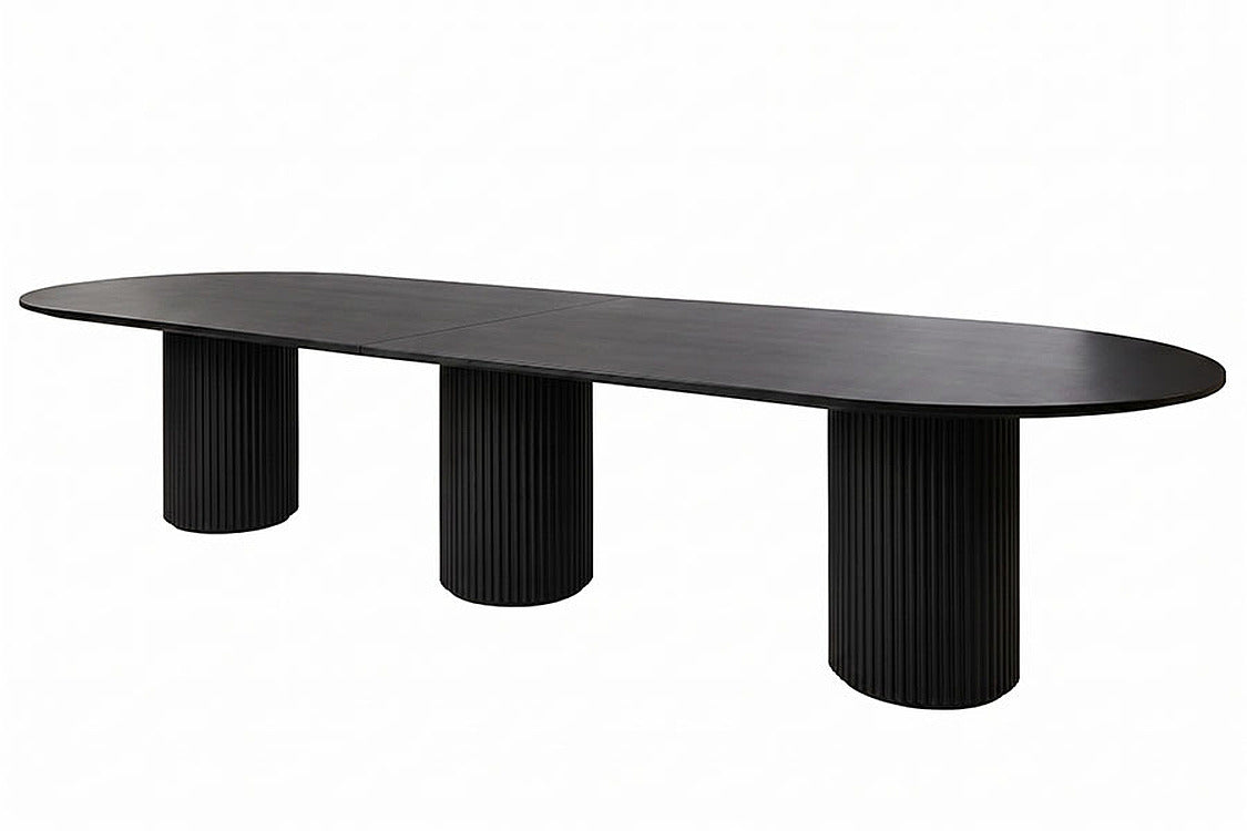 Ophelia Black XL Dining Table