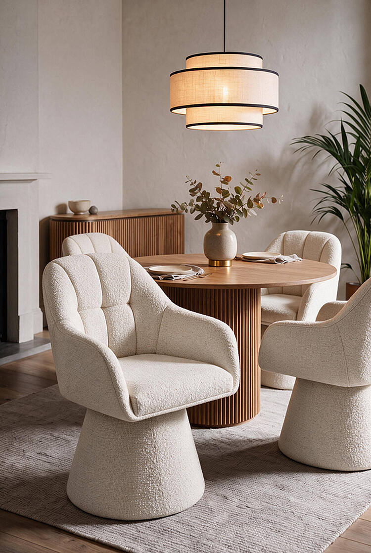 Orbit Dining Chair - Oatmeal
