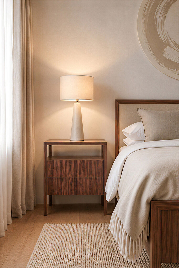Oriel Bedside Table
