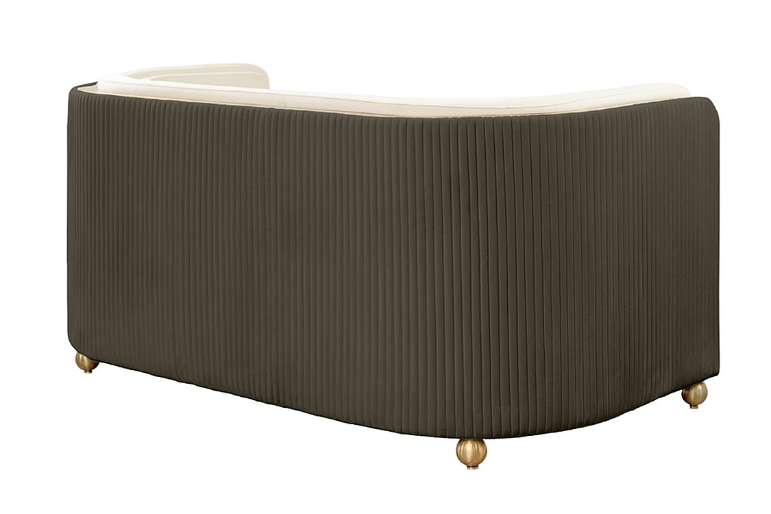 Ozman Two Seat Sofa – Chalk/Mink