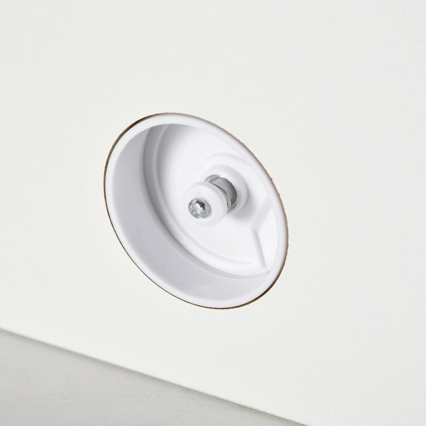 Wall Mounted TV Stand Entertainment Unit with Storage Shelf, White