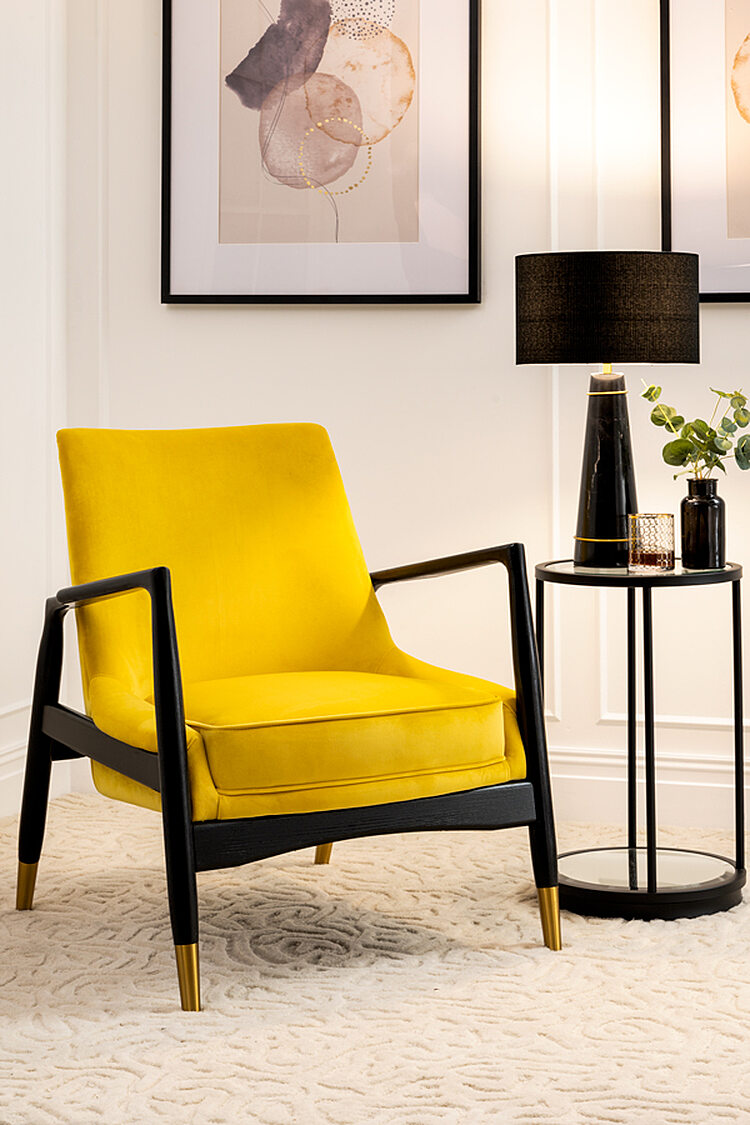 Porter Armchair Mustard