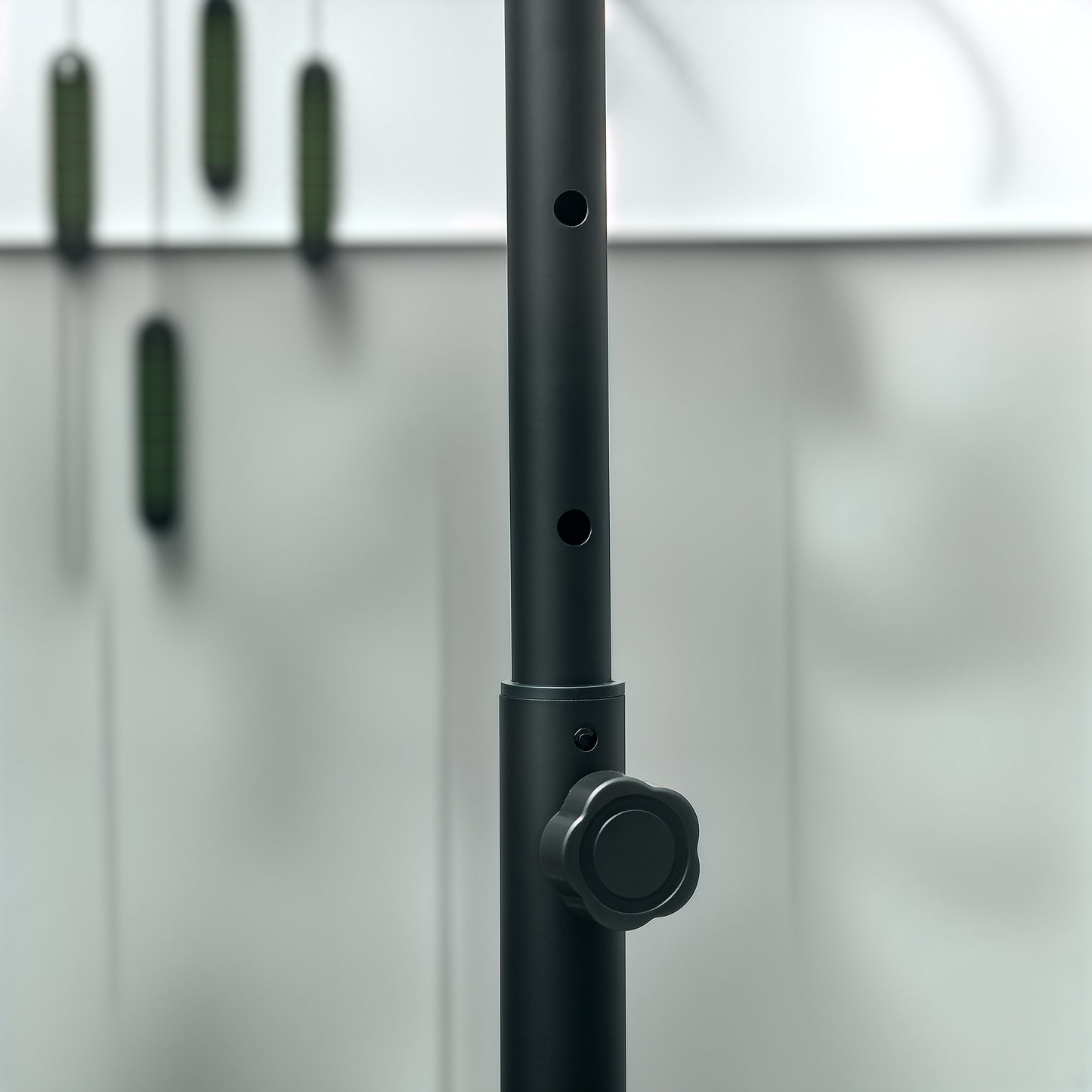 40" Foldable Mini Fitness Trampoline w/ Foam Handle, Pink