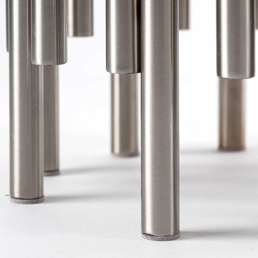 Rubell Silver Side Table