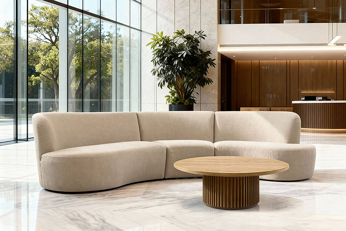 Sky Sofa – Limestone