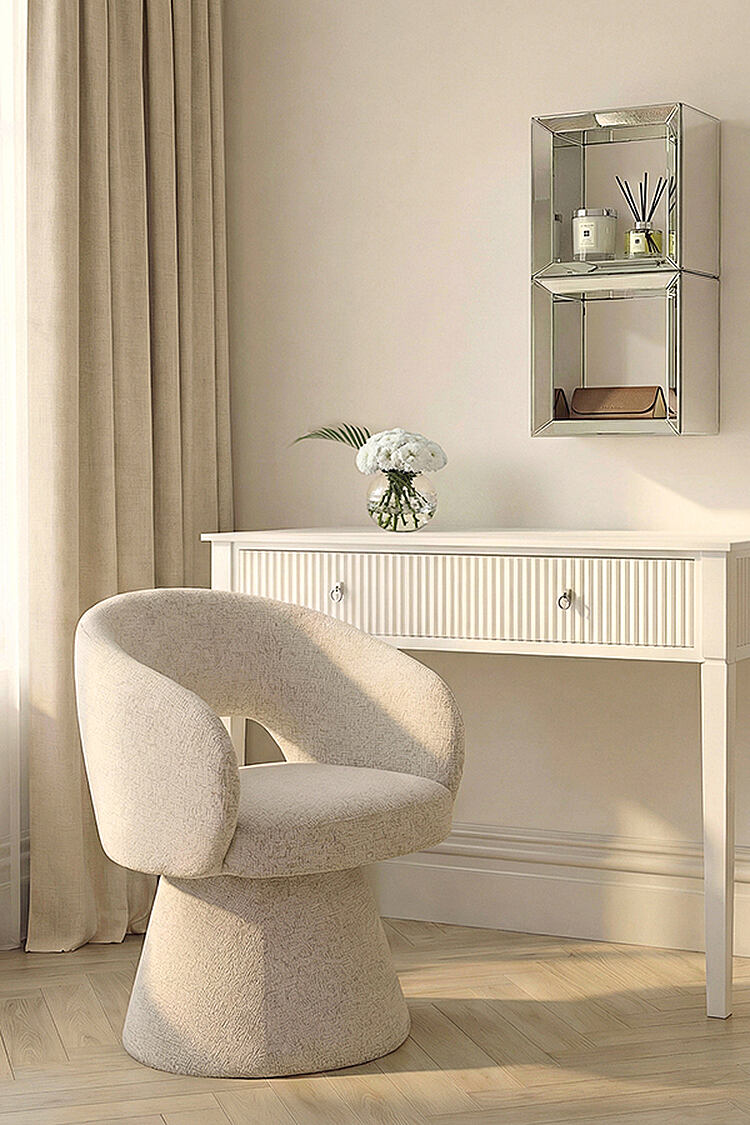 Uno - Mirrored Square Wall Shelf