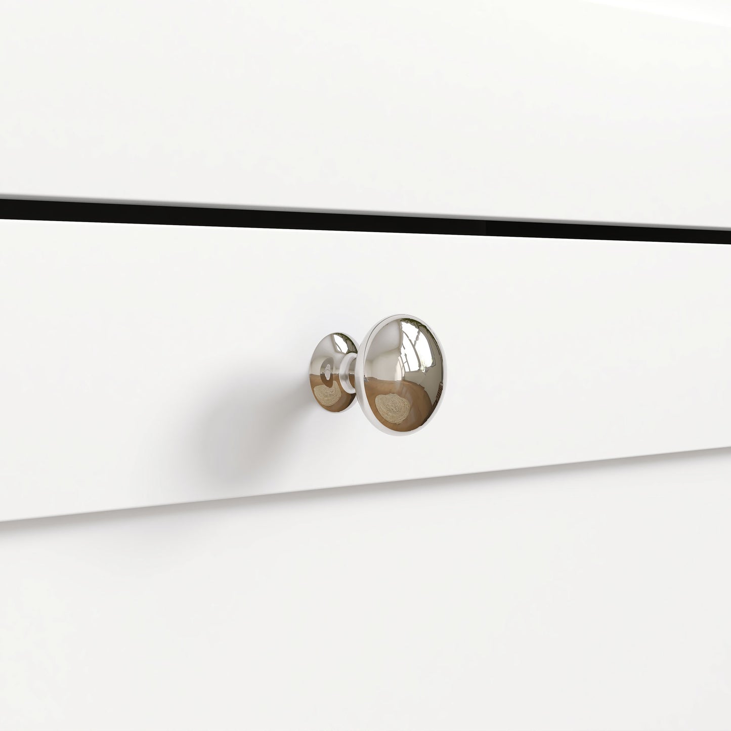 2 Flip Drawer Narrow Shoe Cabinet with Adjustable Shelves, White