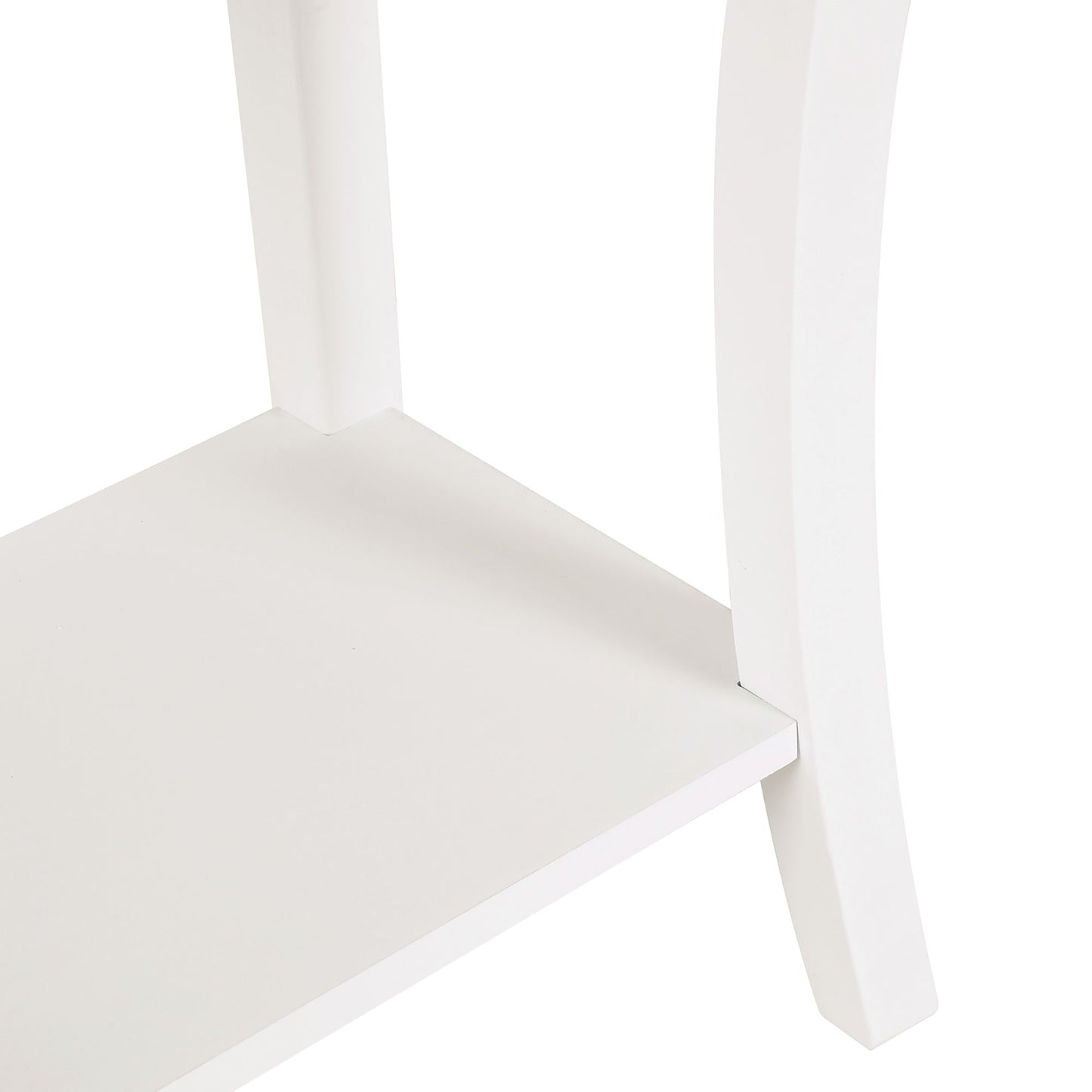 Console Table Sofa Side Desk with Storage Shelves Drawers for Entryway