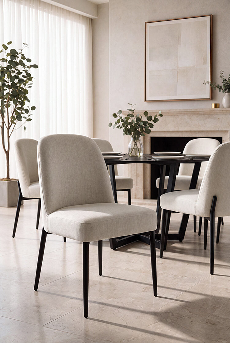 Valenza Dining Chair – Light Taupe