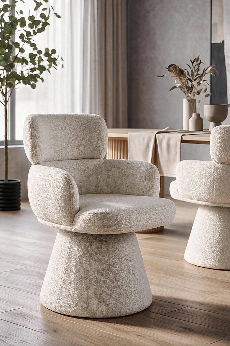 Zuno Dining Chair - Oatmeal
