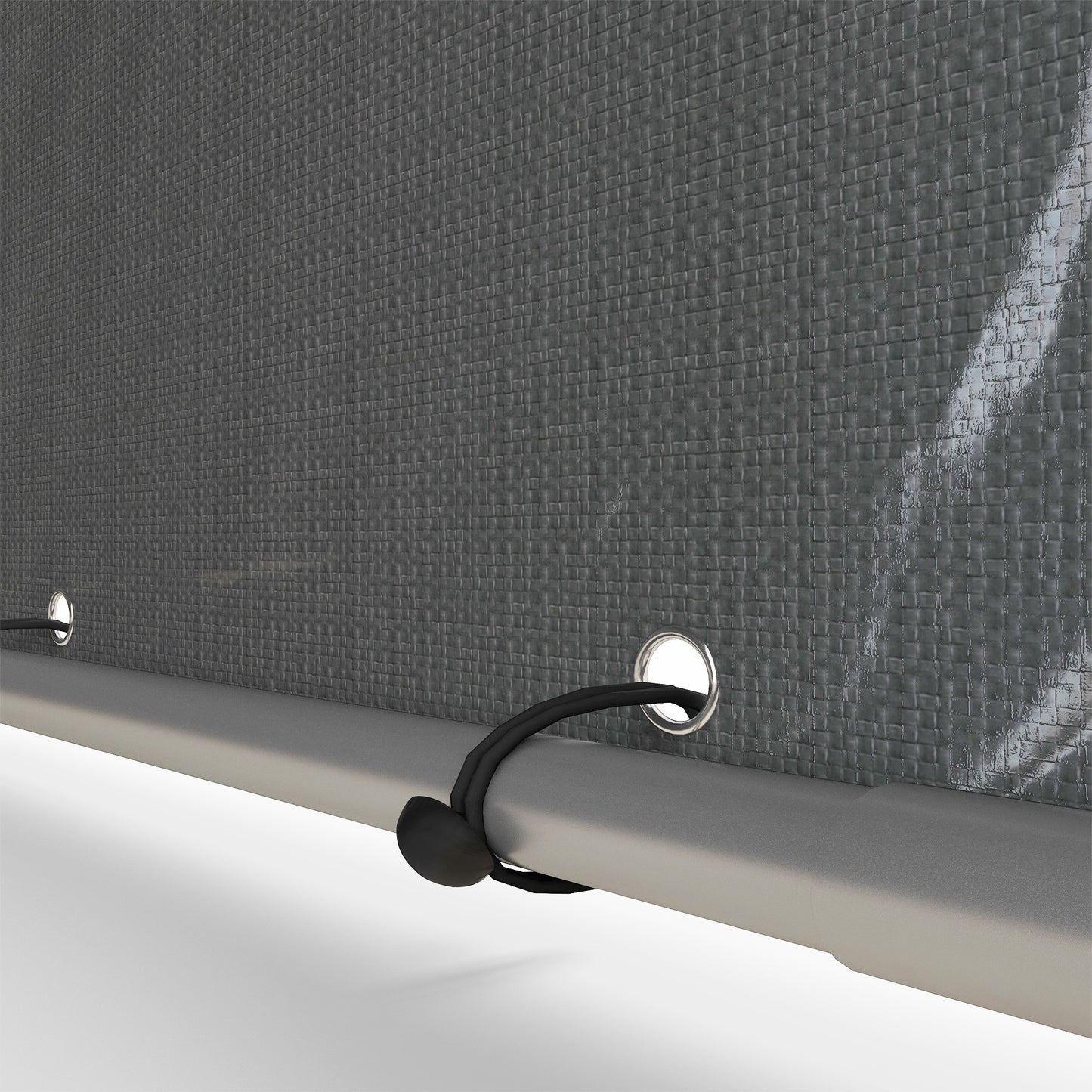 1.6 x 2.2m Garden Storage Shed Portable Shed Tent, Light Grey