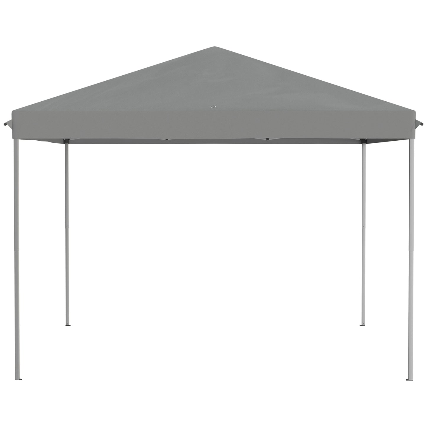 3 x 3 m Pop Up Gazebo, Garden Tent with Removable Mesh Sidewall Netting, Carry Bag for Backyard Patio Outdoor Light Grey