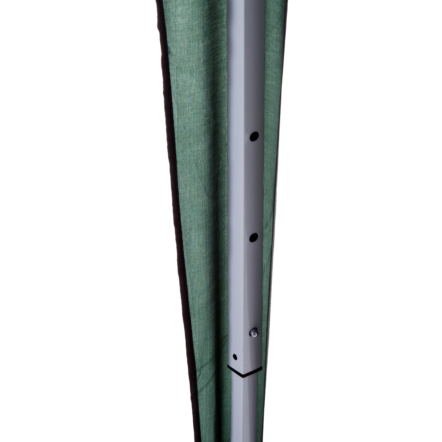 Outsunny Slant Leg Pop Up Gazebo with Carry Bag, Height Adjustable Party Tent Instant Event Shelter for Garden, Patio, ( 3 M √ó 3 M Base / 2.5 M √ó 2.5 M Top, Green)