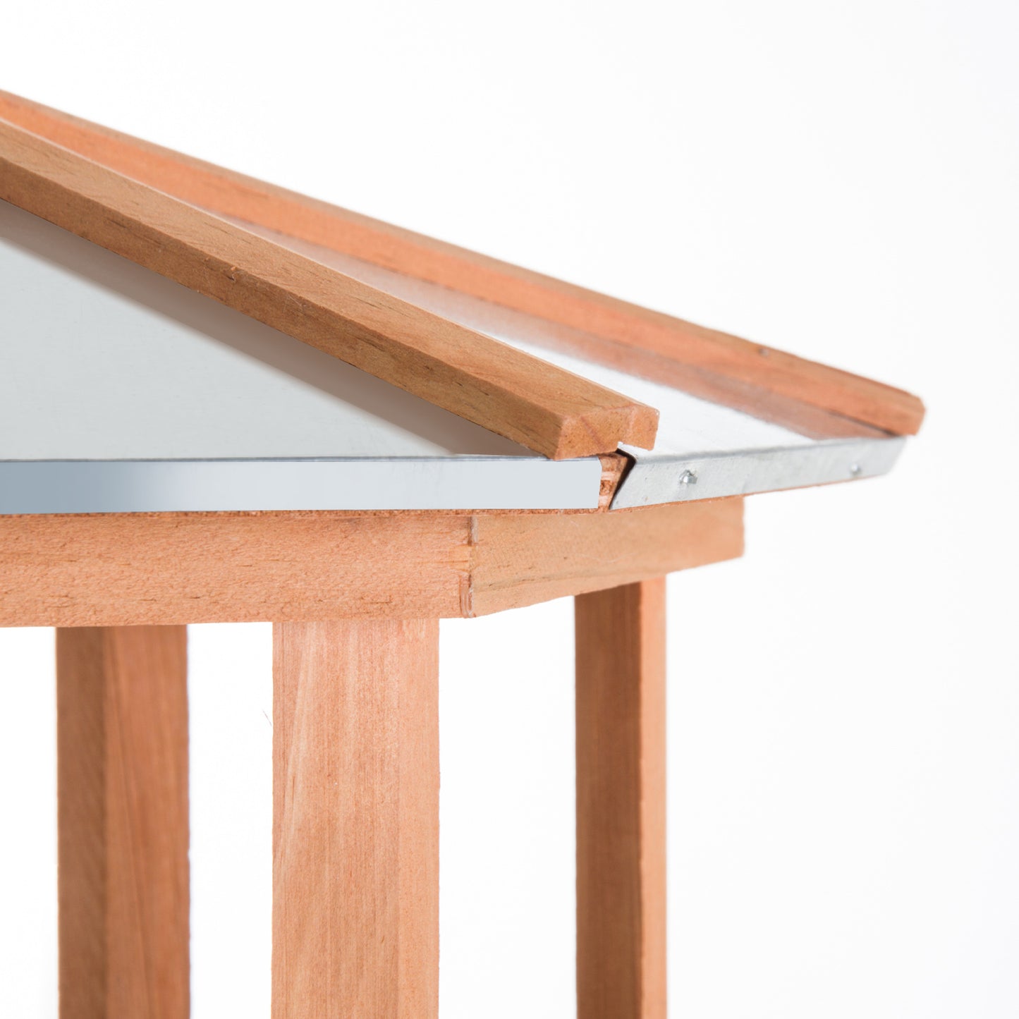 Wooden Bird Table Free Standing Bird Feeder Parrot Stand for Garden Patio or Balcony 153cm High