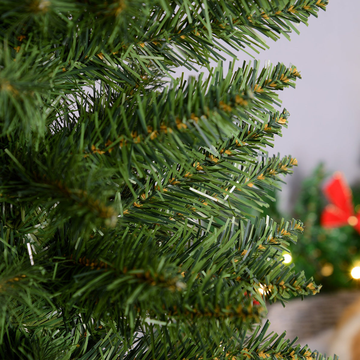 7ft Slim Artificial Christmas Tree with 499 Tips & Stand