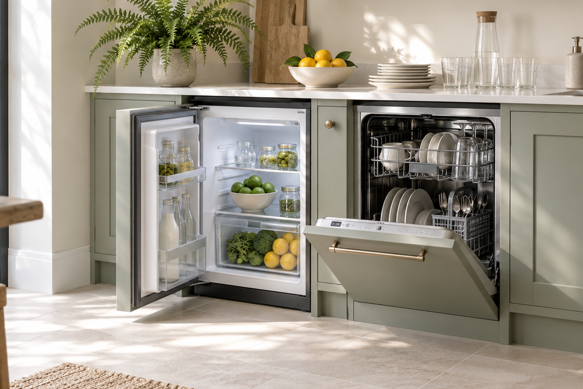 Compact Fridges & Dishwashers