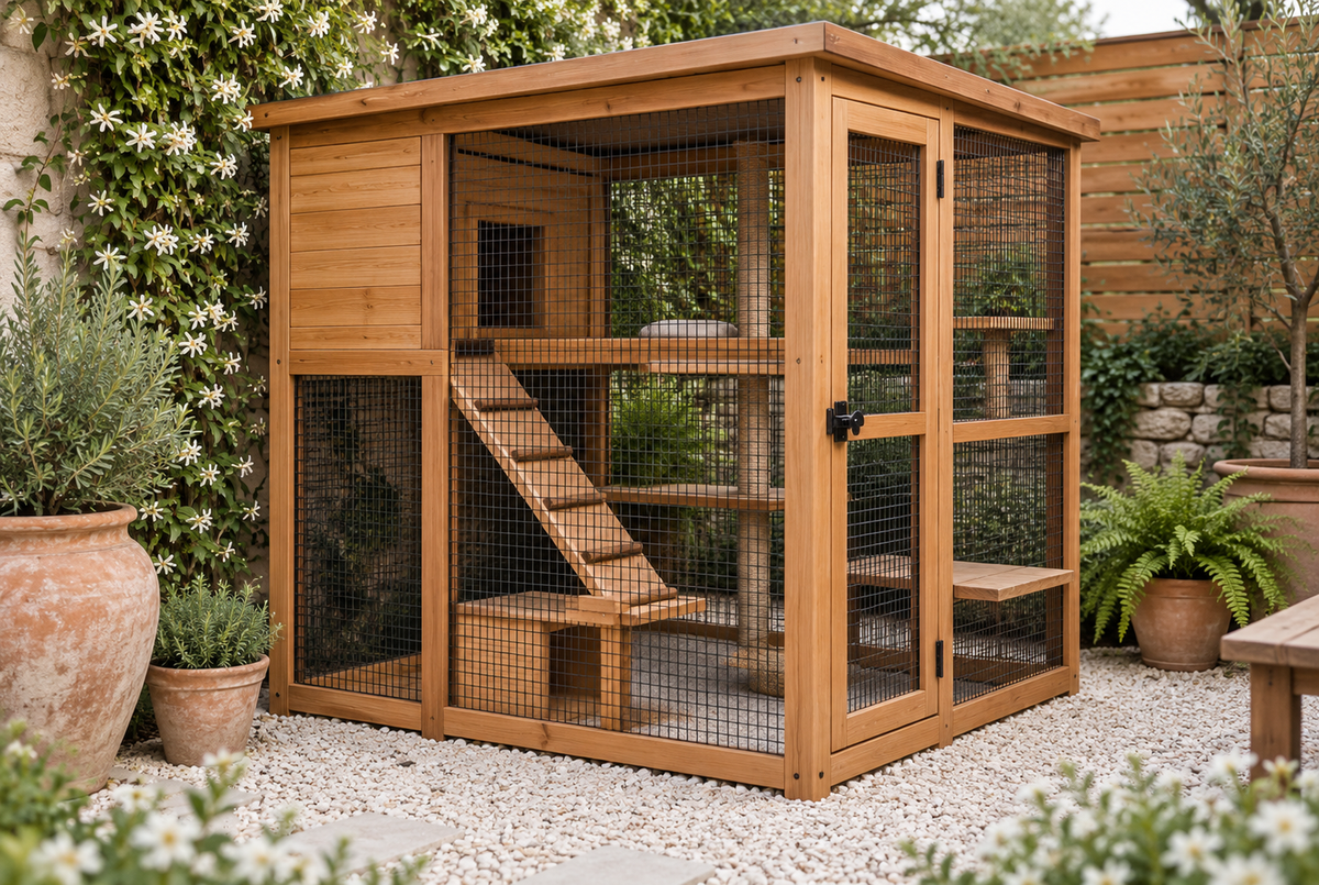 Cat Houses & Catios