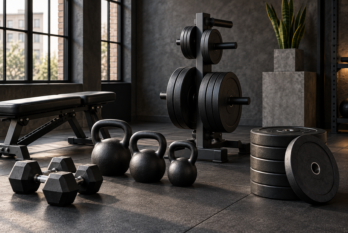 Dumbbells, Kettlebells & Weights