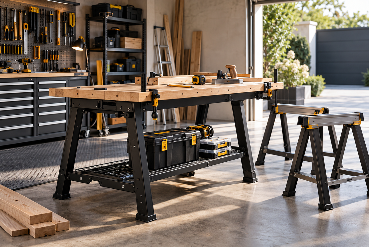 Workbenches, Sawhorses & Stands