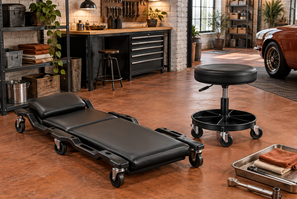Mechanic Creepers & Stools