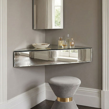 Inga Mirrored Floating Corner Unit