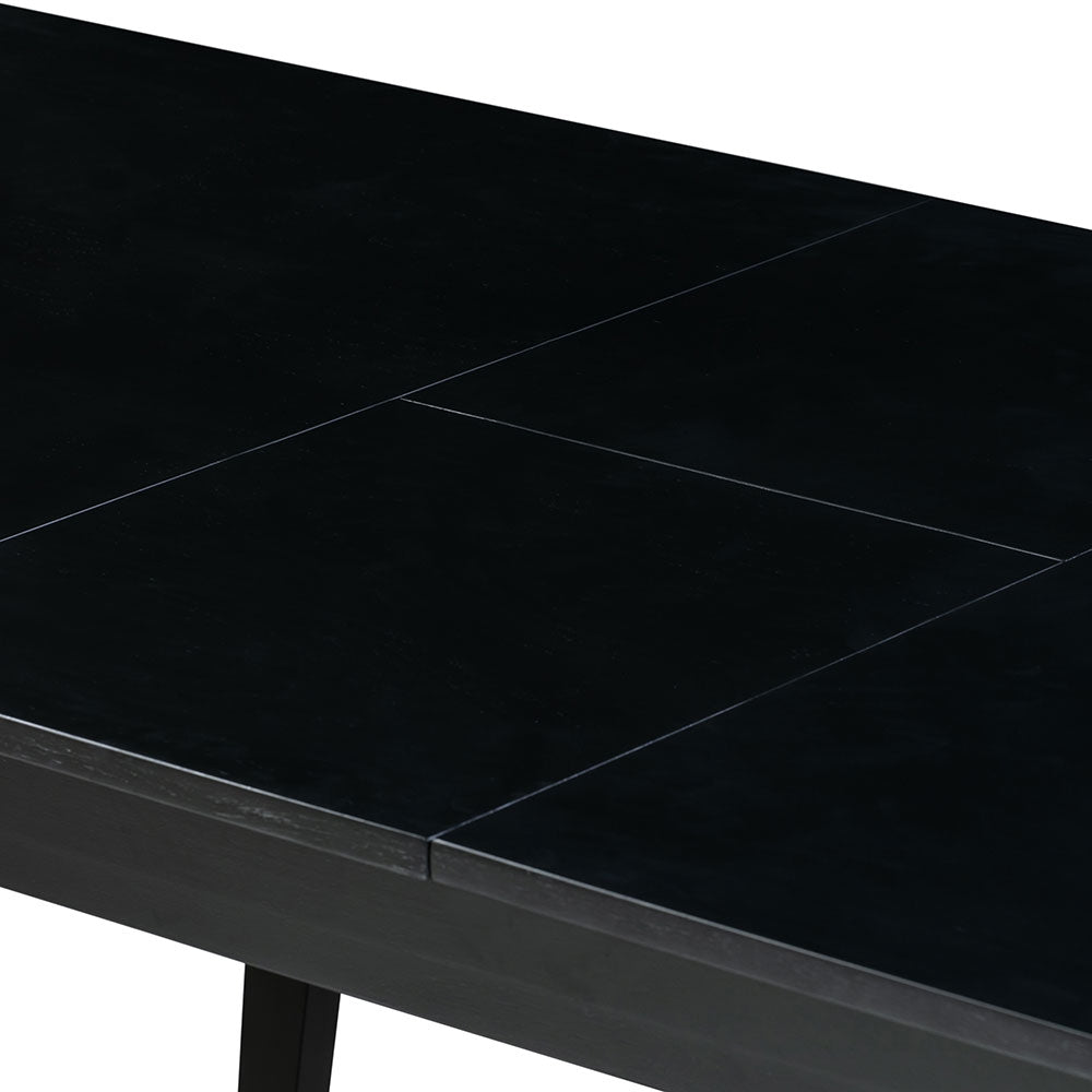 Capri Black Extending Dining Table