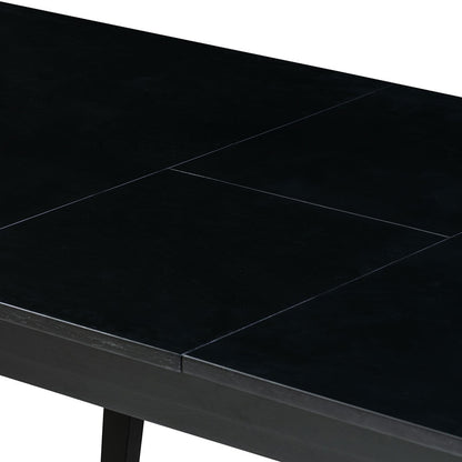 Capri Black Extending Dining Table