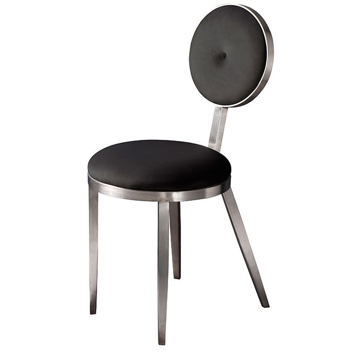 Ravello Dining Chair Silver - Black
