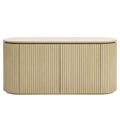 Ophelia Washed Grey Oak Sideboard Table