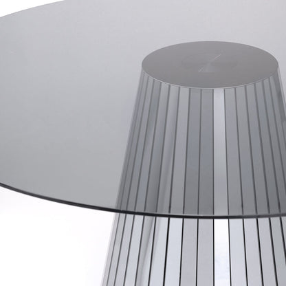 Emmeline Smoked Mirror Dining Table
