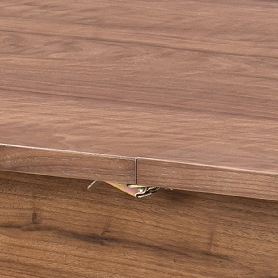 Capri Walnut Extending Dining Table