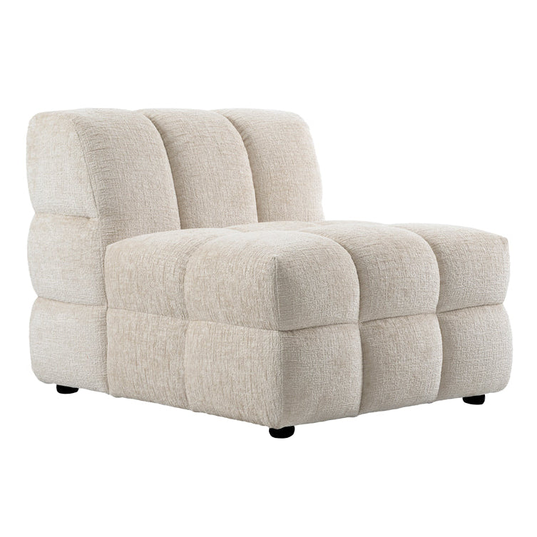Berlin Lounge Chair - Light Taupe Chenille