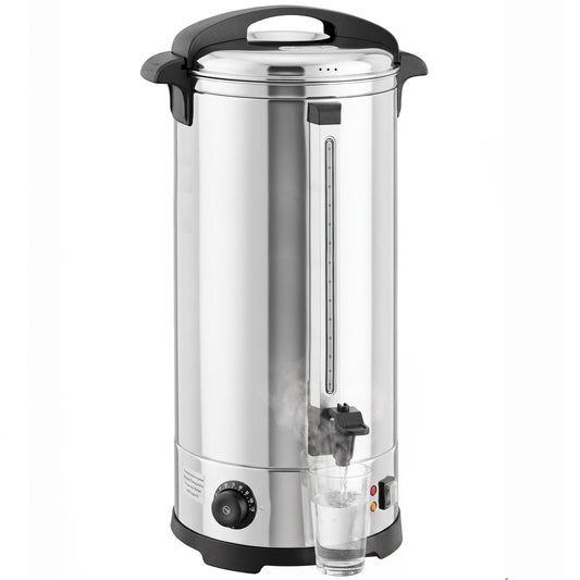 24L Catering Urn, 2500W Stainless Steel Tea Urn with Keep Warm