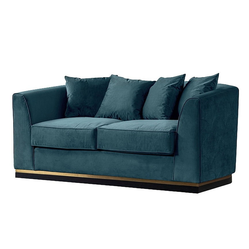 Pino Two Seat Sofa - Peacock