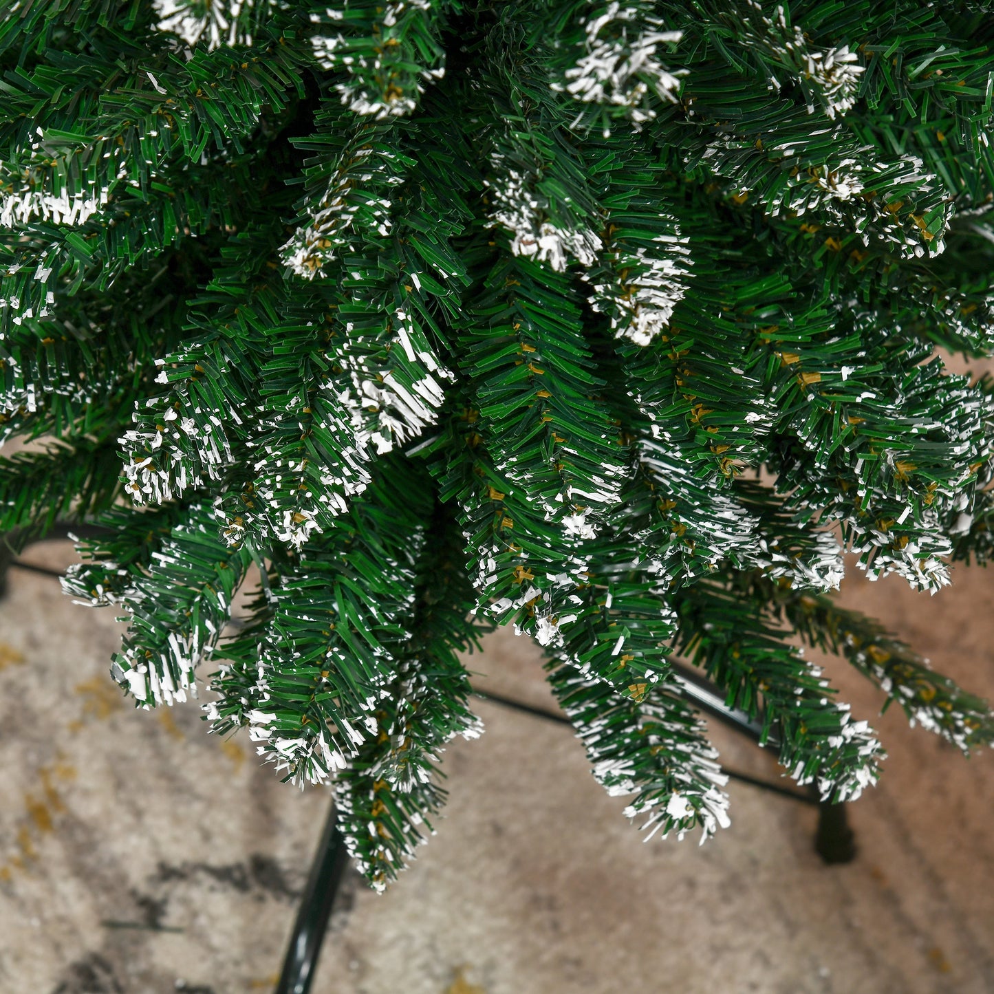 6FT Artificial Snow Dipped Christmas Tree Home Indoor Decoration Green
