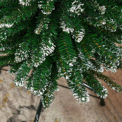 6FT Artificial Snow Dipped Christmas Tree Home Indoor Decoration Green