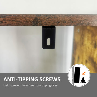 Industrial Storage Shelf Bookcase Closet Floor Standing Display Rack