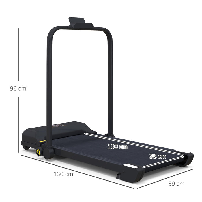 2.5HP Folding Treadmill Walking Pad with Remote Control, 1-10KM/H