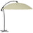 2.7m Cantilever Parasol, with Cross Base - Beige